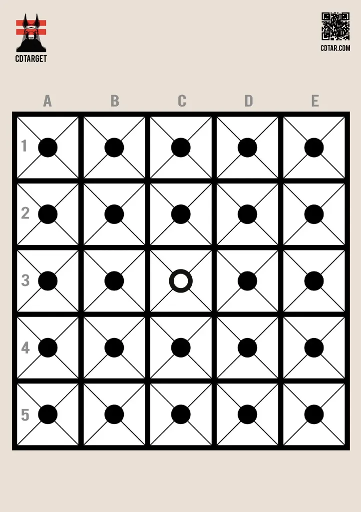 Diagnostic One - 50 cibles (anti-reflets)