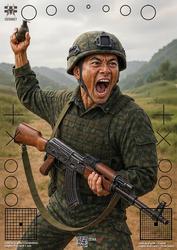 Haute intensité n°1 - 50 cibles (anti-reflets)