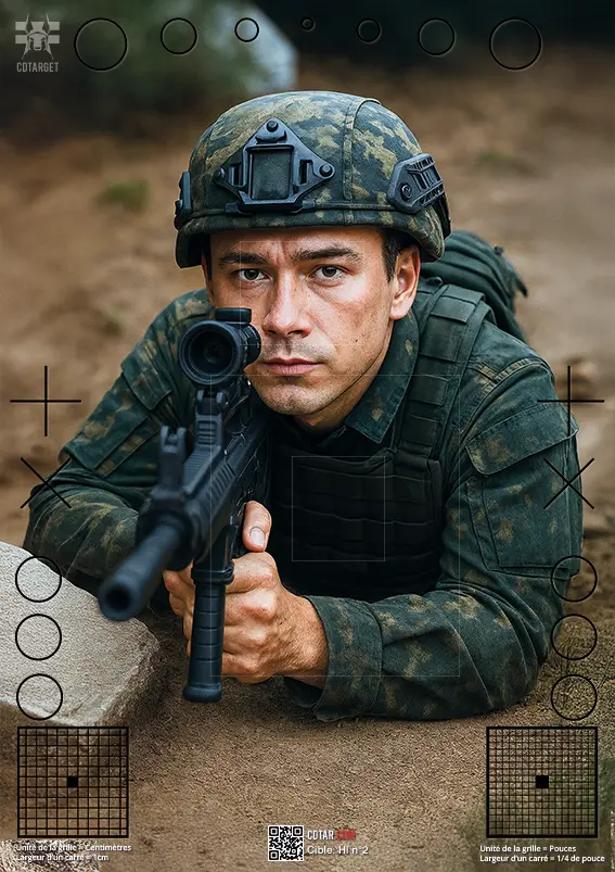 Haute intensité n°2 - 50 cibles (anti-reflets)