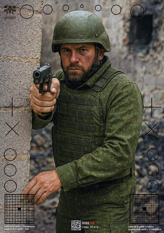 Haute intensité n°3 - 50 cibles (anti-reflets)