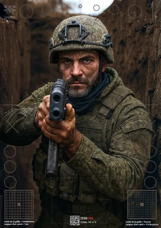 Haute intensité n°4 - 50 cibles (anti-reflets)