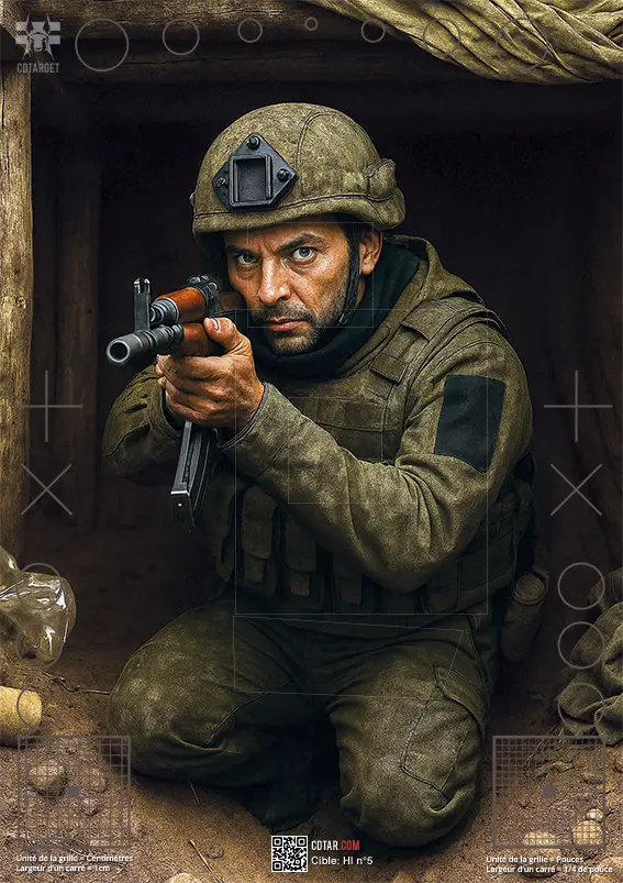 Haute intensité n°5 - 50 cibles (anti-reflets)