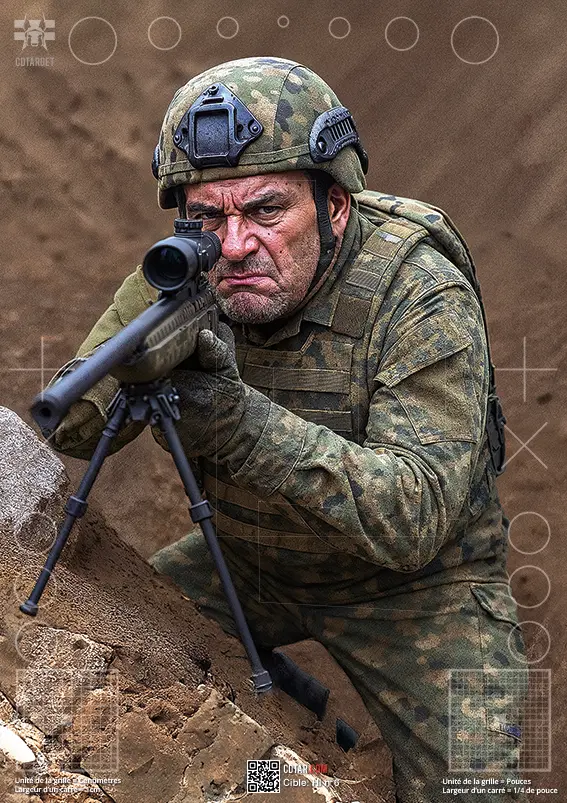 Haute intensité n°6 - 50 cibles (anti-reflets)